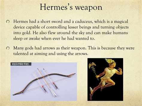 hermes weapon|3 important powers of hermes.